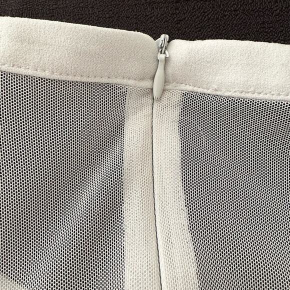 GLAMOUR - White Size 12 Day or Evening Dress. Double lined Washable. NWOT - Picture 10 of 16